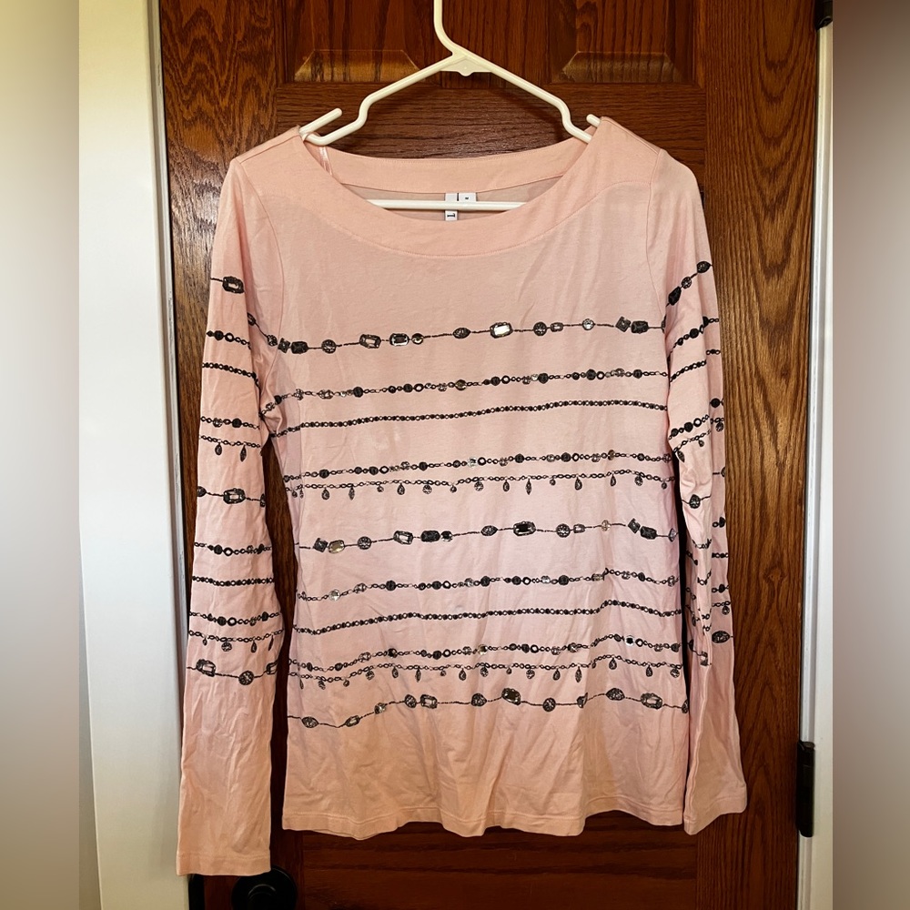 Elle Light Pink Dressy Shirt